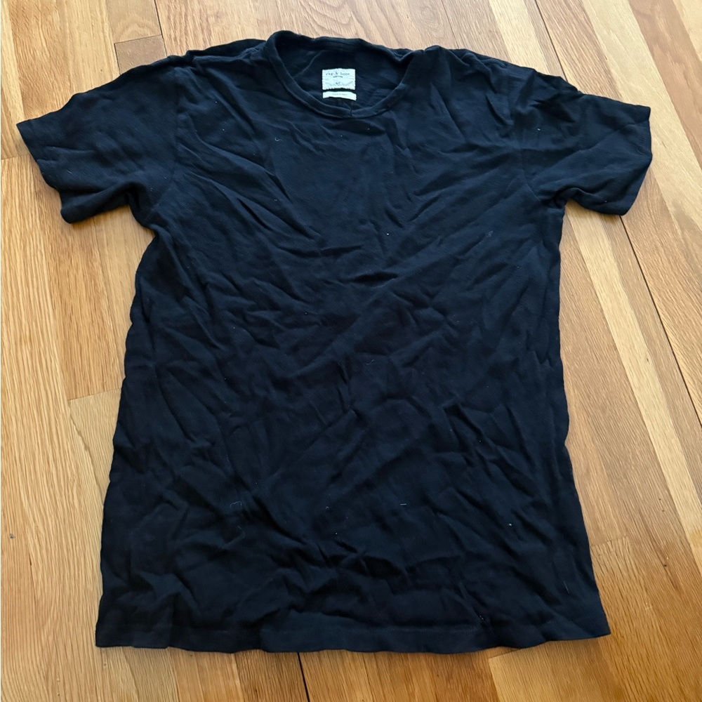 Rag & Bone Standard Issue Black Men's T-Shirt Small S